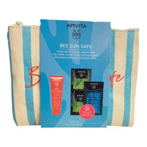 Άνοιξη Apivita – Bee Sun Safe Ενυδατική Κρέμα-Gel SPF50 50ml& Δώρο Express Μάσκα Προσώπου με Αλόη & Μάσκα Ενυδάτωσης Μαλλιών