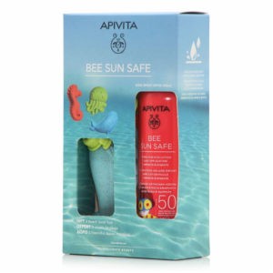 Καλοκαίρι Apivita – Bee Sun Safe Ενυδατική Αντηλιακή Λοσιόν για Παιδιά 200ml & Παιδικά Παιχνίδια Παραλίας