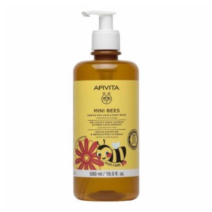 Shampoo - Shower Gels Kids Apivita – Mini Bees Gentle Kids Shampoo & Body Wash with Calendula and Honey 500ml