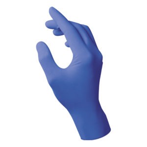 AESTHETIC DISPOSABLES Holik – Nitrile Examination & Protective Gloves Blue Powder Free 100pcs nitrile