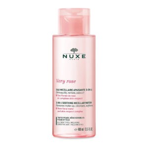 Περιποίηση Προσώπου Nuxe – Very Rose 3-in-1 Soothing Micellar Water Μικυλλιακό Νερό Καθαρισμού για Πρόσωπο & Μάτια 400ml