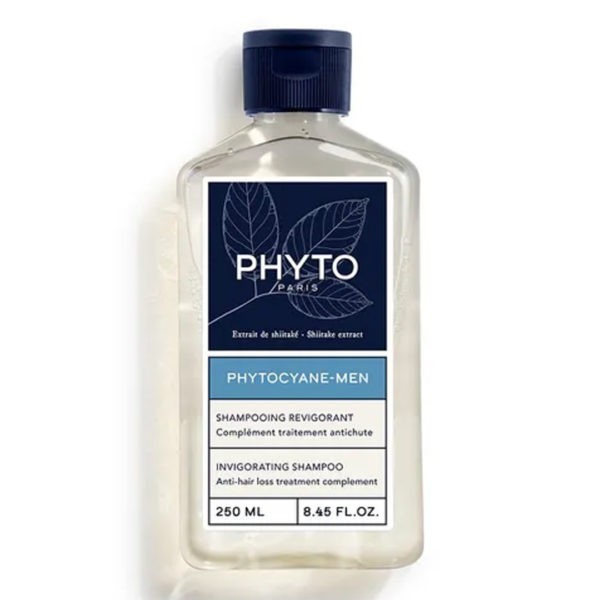 Περιποίηση Μαλλιών-Άνδρας Phyto – Phytocyane-Men Αναζωογονητικό Σαμπουάν 250ml