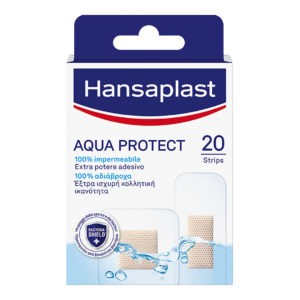 Υγεία-φαρμακείο Hansaplast – Aqua Protect Επιθέματα 100% Αδιάβροχα 20τμχ