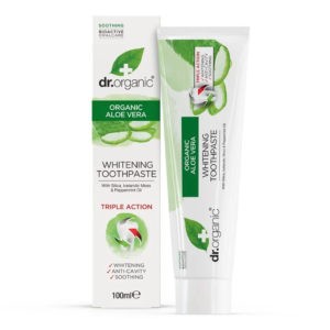 Health-pharmacy Dr.Organic – Organic Aloe Vera Whitening Toothpaste 100ml