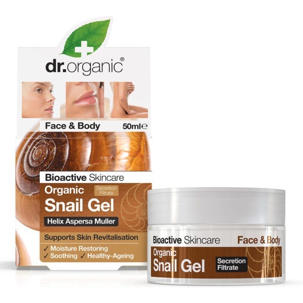 Άνδρας Dr.Organic – Επανορθωτικό Gel από Φυσικό Έκκριμα Σαλιγκαριού 50ml