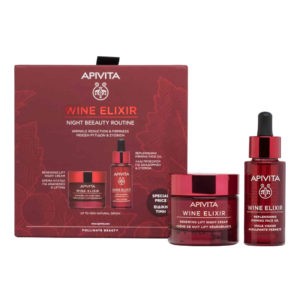 Apivita – Wine Elixir Αντιρυτιδική Κρέμα Νύχτας για Ανανέωση & Lifting 50ml & Δώρο Λάδι Προσώπου 30ml Περιποίηση Προσώπου Apivita – Wine Elixir Αντιρυτιδική Κρέμα Νύχτας για Ανανέωση & Lifting 50ml & Δώρο Λάδι Προσώπου 30ml