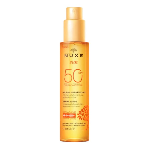 Spring Nuxe – Sun Tanning Oil SPF50 150ml Nuxe - Sun