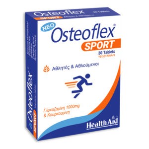 Αντιμετώπιση Health Aid – Osteoflex Sport Συμπλήρωμα για την Υγεία των Αρθρώσεων 30 Ταμπλέτες OSTEOFLEX