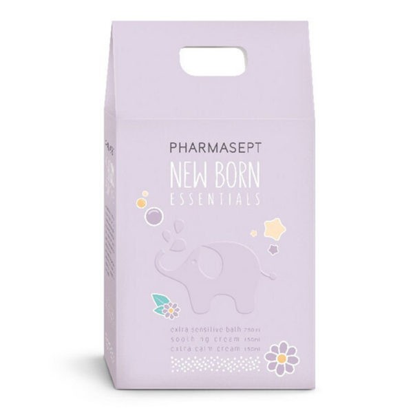 Shampoo - Shower Gels Baby Pharmasept – New Born Essentials Extra Sensitive Bath 250ml & Soothing Cream 150ml & Extra Calm Cream 150ml