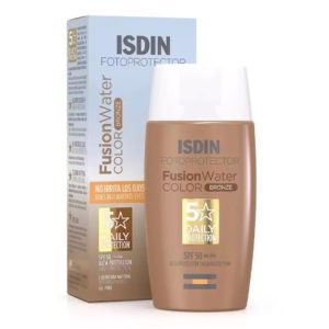 Άνοιξη Isdin – Fotoprotector Fusion Water Αντηλιακή Κρέμα Προσώπου SPF50 με Bronze Χρώμα 50ml Isdin - Suncare