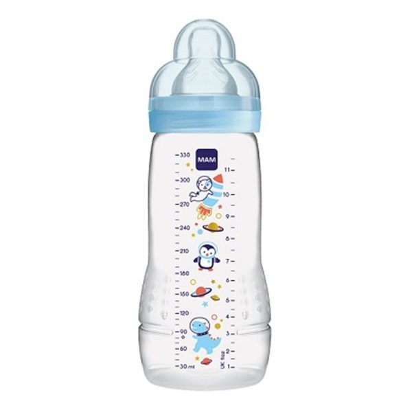 Baby Accessories Mam – Easy Active Baby Bottle Plastic Easily Accepted Teat 4+ Months Fast 330ml