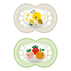 Baby Accessories Mam Original Soother Silicon 6+ Months 150S 2pcs