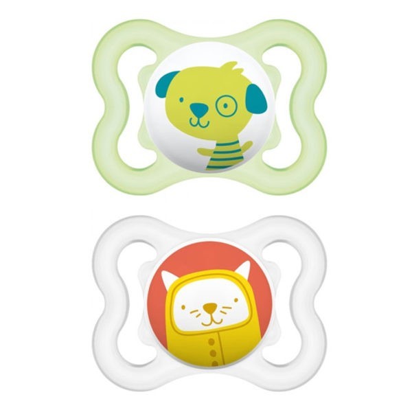 Feeding Bottles - Teats For Breast Feeding MAM – Air Soother Latex 2-6 Months 2pcs