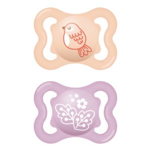 Feeding Bottles - Teats For Breast Feeding Mam Air Silicon Soother 0-6 Months 120S 2pcs