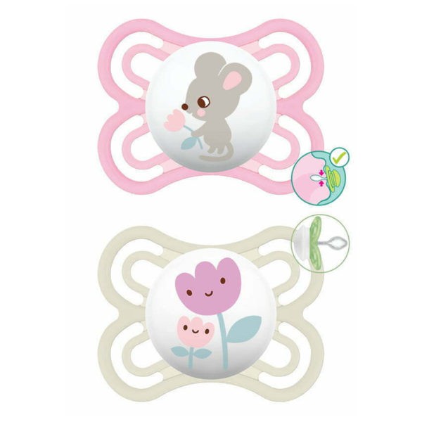 Baby Accessories MAM – Perfect Silicone Soother for 2-6 Months 2 pieces