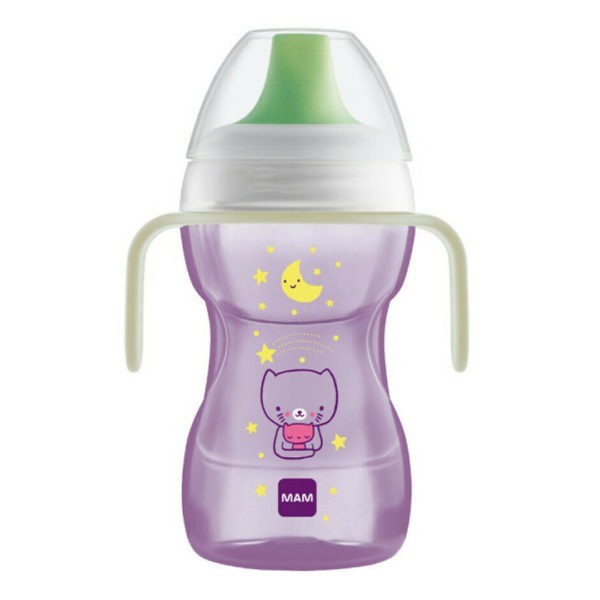 Feeding Bottles - Teats For Breast Feeding MAM – Fun To Drink Cup Night 8+ Months 270ml Code 463