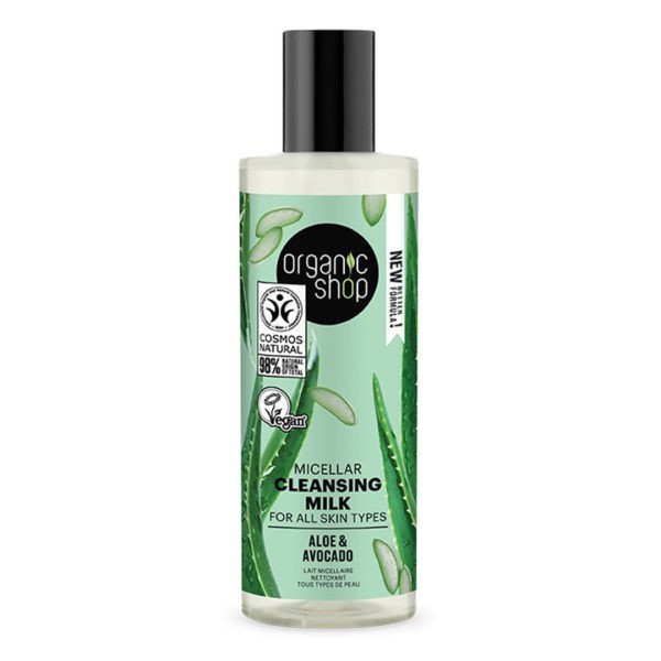 Face Care Natura Siberica – Organic Shop Micellar Cleansing Milk Avocado & Aloe 150ml
