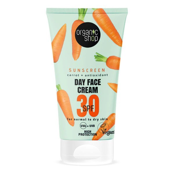 4Εποχές Natura Siberica – Organic Shop Αντηλιακή Κρέμα Προσώπου SPF30 Κανονική-Ξηρή Επιδερμίδα 50ml