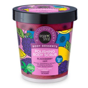 Body Care Natura Siberica – Organic Shop Body Desserts Polishing Body Scrub Blackberry Jam 450ml Organic Shop - Body Desserts