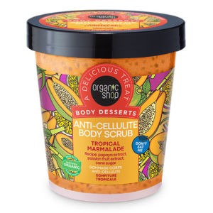 Γυναίκα Natura Siberica – Organic Shop Body Desserts Tropical Marmalade Απολεπιστικό Σώματος Κατά της Κυτταρίτιδας 450ml Organic Shop - Body Desserts