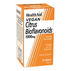 Αντιμετώπιση Health Aid – Citrus Bioflavonoids 1000mg 30 ταμπλέτες