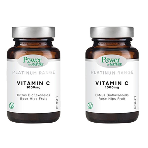 Βιταμίνες PowerHealth – Platinum Range Vitamin C 1000mg 2×30 ταμπλέτες