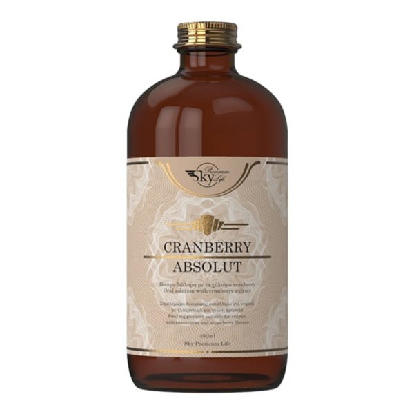 Cranbery Sky Premium Life – Cranberry Absolut Strawberry Flavour 480ml