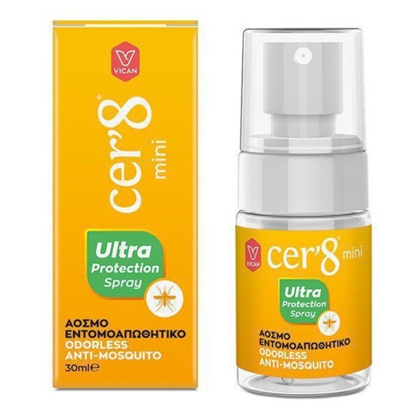 4Seasons Vican – Cer’8 Mini Ultra Protection Spray Odorless Insect Repellent 30ml