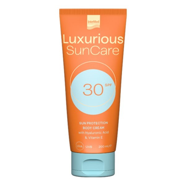 Spring Intermed – Luxurious Suncare Body Cream SPF30 200ml InterMed Luxurius SunCare Promo