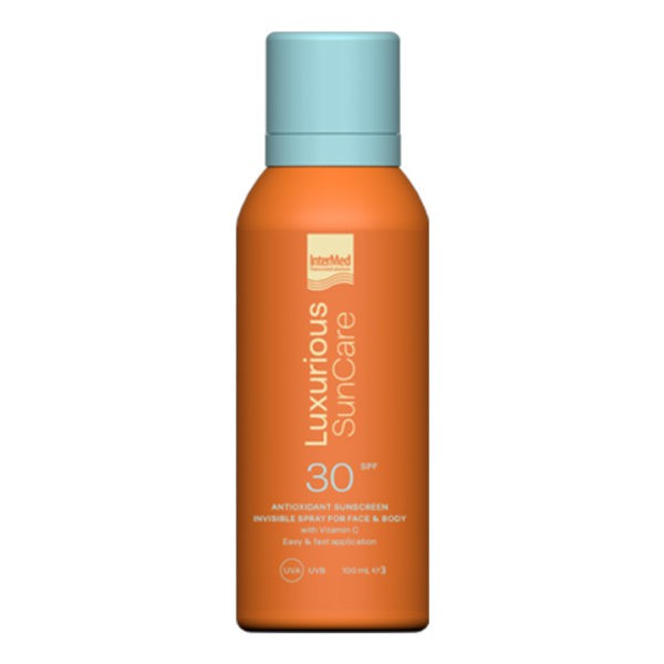 4Εποχές Intermed – Luxurious Suncare Αντηλιακό Spray για Πρόσωπο & Σώμα SPF 30 100ml InterMed Luxurius SunCare Promo