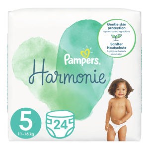 Βρεφική Φροντίδα Pampers – Harmonie Βρεφικές Πάνες Νο5 (11-16 kg) 24τμχ