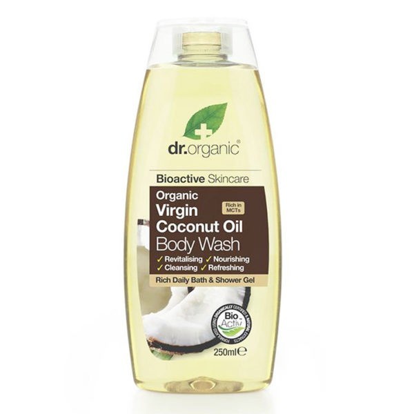 Body Shower Dr. Organic – Organic Virgin Coconut Oil Body Wash 250ml