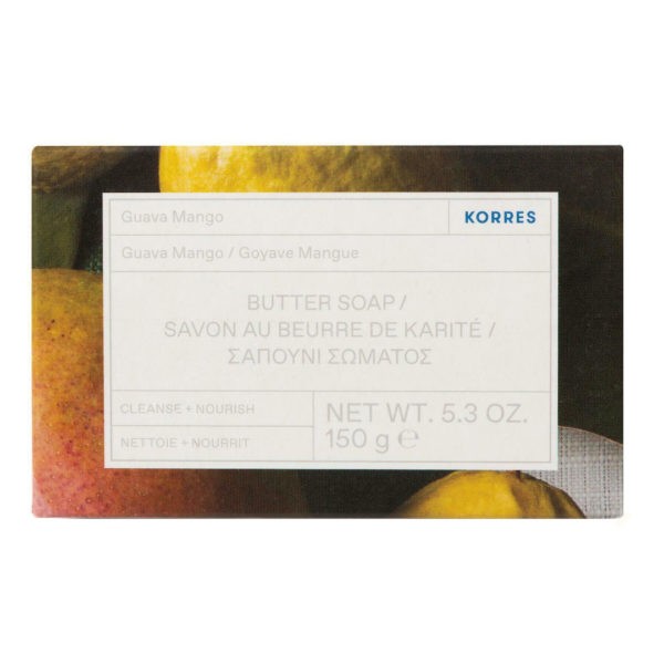 Body Care Korres – Guava Mango Butter Soap Bar 150gr