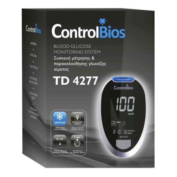 DIAGNOSTIC EQUIPMENT ControlBios – Blood Glucose Monitoring System TD-4277