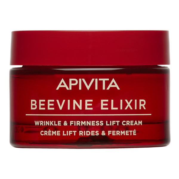 Περιποίηση Προσώπου Apivita – Beevine Elixir Αντιρυτιδική Κρέμα για Σύσφιξη & Lifting Πλούσιας Υφής 50ml Apivita Beevine Elixir