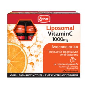 Βιταμίνες Lanes – Liposomal Βιταμίνη C 1000mg 10x10ml Lanes - Vitamin C