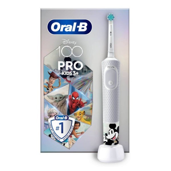Health Oral-B – Pro Kids Disney Mickey Electric Toothbrush Bundle 3+ years old