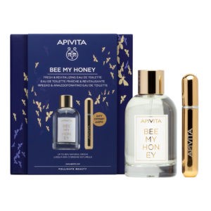 Περιποίηση Σώματος Apivita – Be My Honey Set: Eau de Toilette 100ml & Επαναγεμιζόμενο Σπρέι Αρώματος 8ml