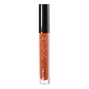 Lips Korres – Morello Matte Lasting Lip Fluid Velvet Caramel 48 3,4ml Korres - Morello