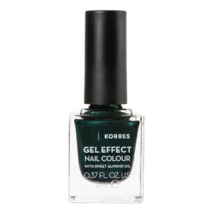 Make Up Korres – Nail Color Velvet Green 89 Gel Effect 11ml