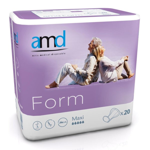 Υγεία-φαρμακείο Amd – Σερβιέτες Form Maxi 20τεμ REF. 15005100