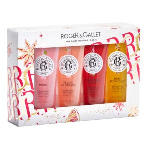 Body Care Roger & Gallet – Best Seller Set Shower Gels: Bois d’Orange – Fleur de Figuier – Gingembre Rouge – Rose