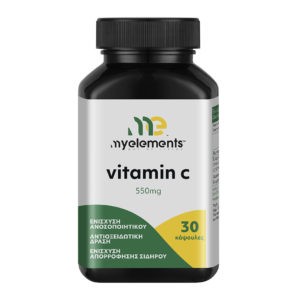 Vitamins MyElements – Vitamin C 550mg 30caps
