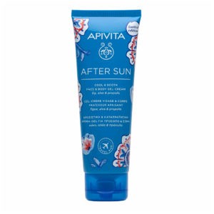 Summer Apivita – Limited Edition Bee Sun Safe After Sun Cool & Sooth Face & Body Gel-Cream 100ml APV - Bee Sun Safe