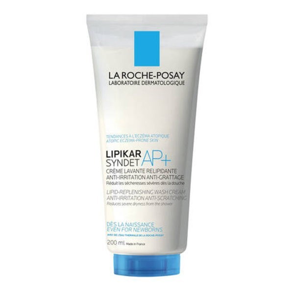 Αφρόλουτρα La Roche Posay – Lipikar Syndet AP+ Κρέμα Καθαρισμού Σώματος για Πολύ Ξηρό Δέρμα με Τάση Ατοπίας 200ml
