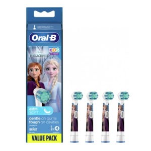 Health Oral-B -Kids 3+ old Frozen Replacement Toothbrush Heads 4pcs