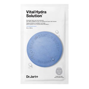 Περιποίηση Προσώπου Dr.Jart+ – Dermask Waterjet Vital Hydra Solution Υφασμάτινη Μάσκα Ενυδάτωσης 25gr