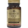 Solgar - Vitamin D3 1000iu Strawberry-Banana Συμπλήρωμα Διατροφής Μασώμενης Βιταμίνης D3 100tabs