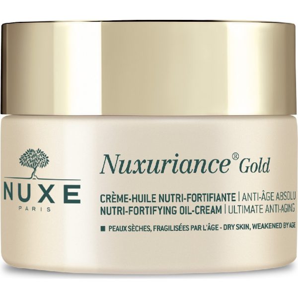 Nuxe - Nuxuriance Gold Ultimate Anti-Aging Nutri-Fortifying Oil Cream Αντιγηραντική Κρέμα Ημέρας για Θρέψη & Ενυδάτωση 50ml Nuxe - Nuxuriance Gold Ultimate Anti-Aging Nutri-Fortifying Oil Cream Αντιγηραντική Κρέμα Ημέρας για Θρέψη & Ενυδάτωση 50ml