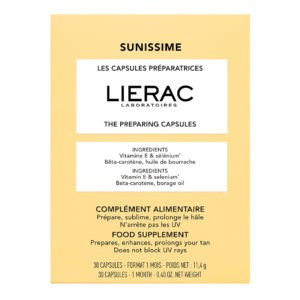 4Εποχές Lierac – Sunissime Οι Κάψουλες Προετοιμασίας Μαυρίσματος 30 κάψουλες Lierac - sunissime